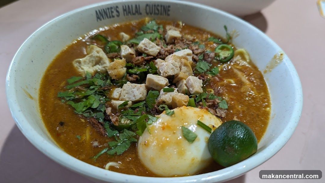 Noodle Soup with Egg and Lime
