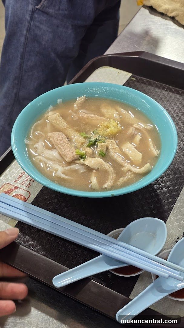 Noodle Soup with Meat and Vegetables