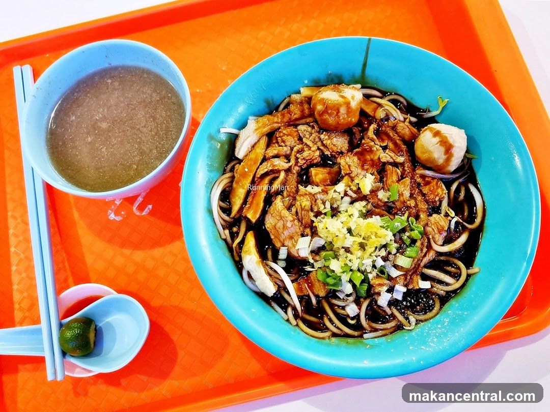 Noodles with Meat and Broth