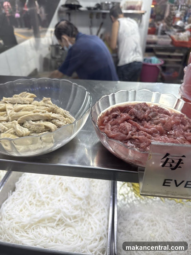 Food Ingredients Display