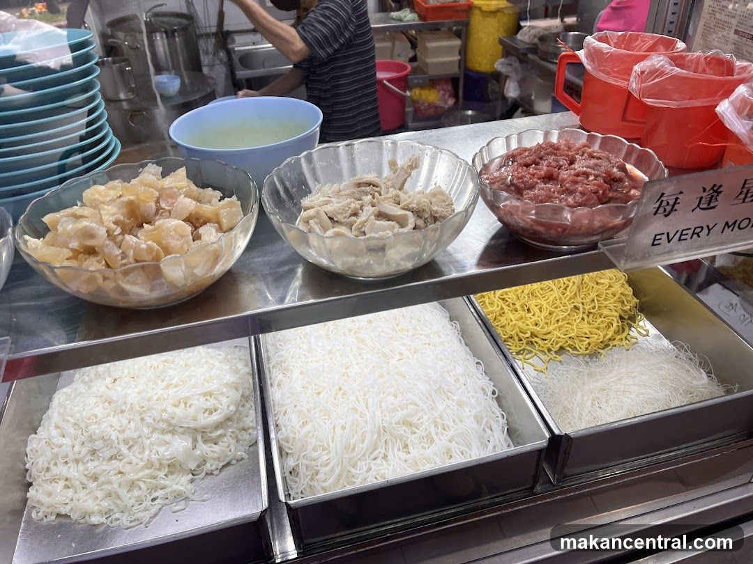 Noodle and Ingredient Display