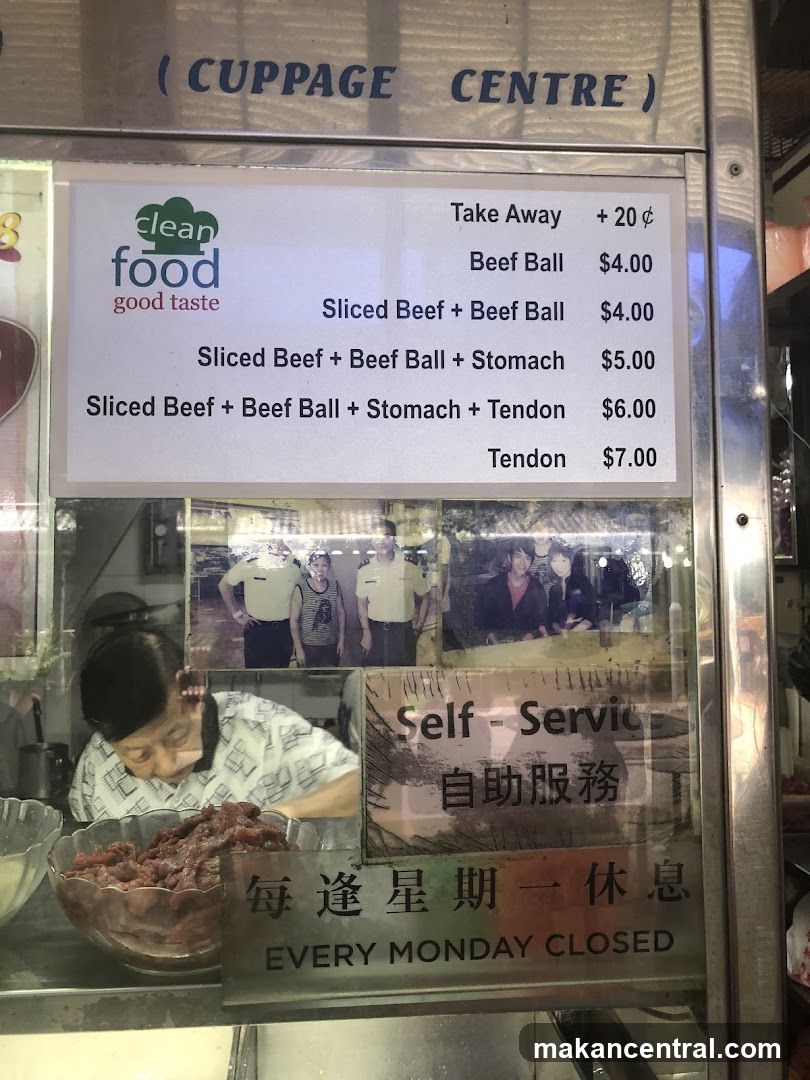 Clean Food Good Taste Menu