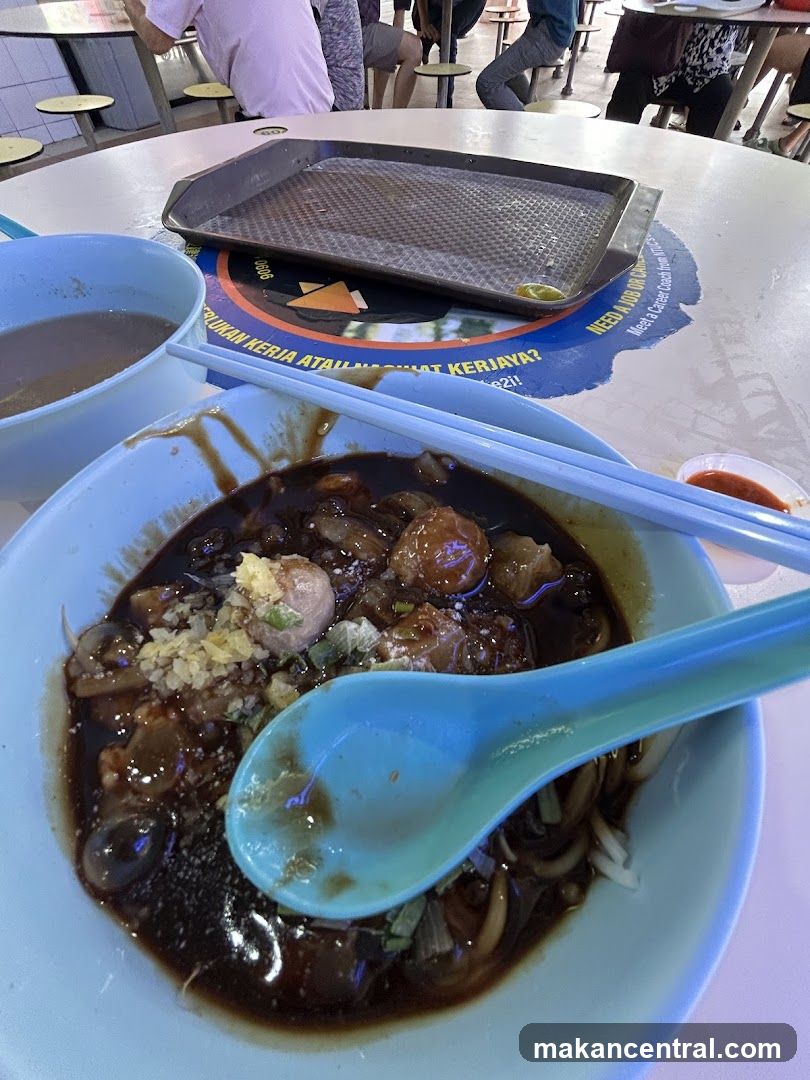 Noodles with Meatballs