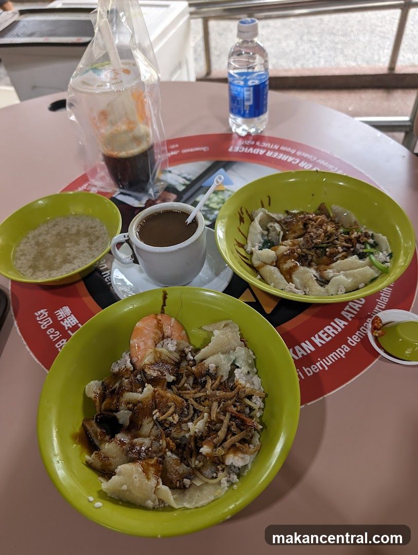 Food and Drinks on Table