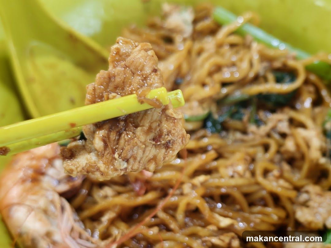 Noodles with Meat and Shrimp