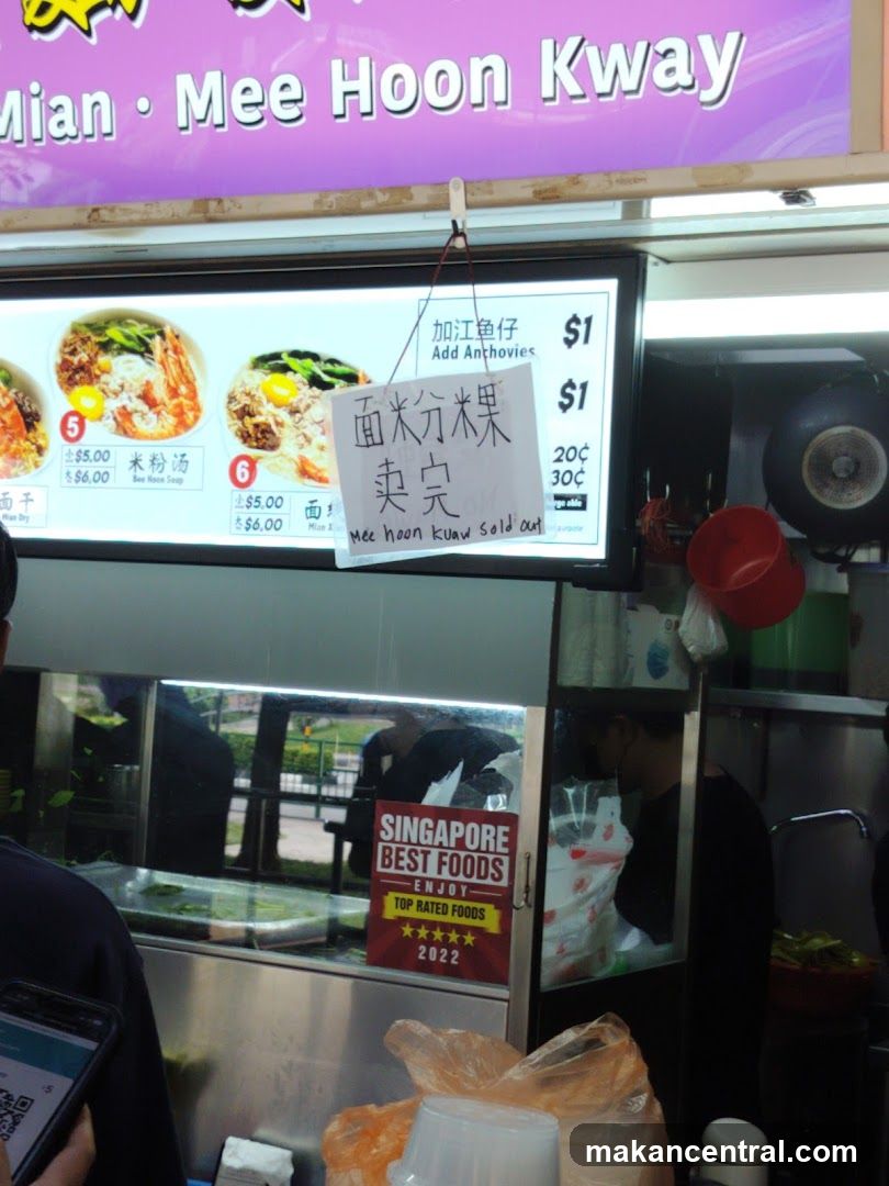 Food Stall Signage