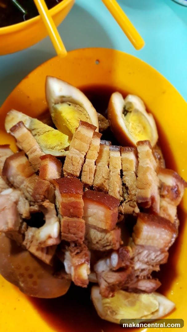 Braised Pork Belly and Eggs