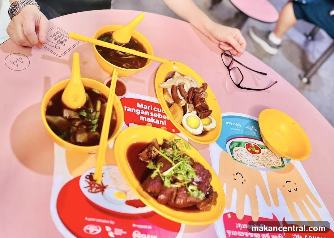 Table with Food and Drinks