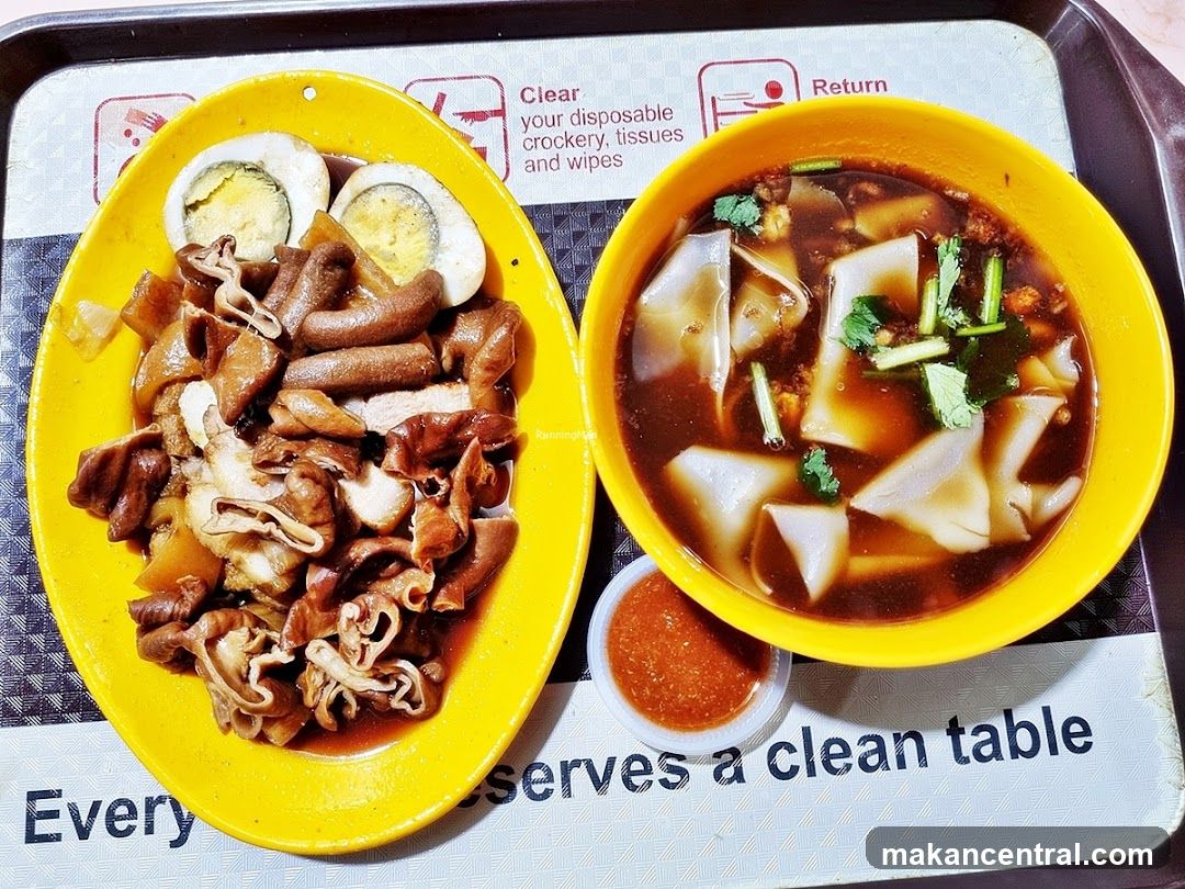 Braised Intestines and Noodles
