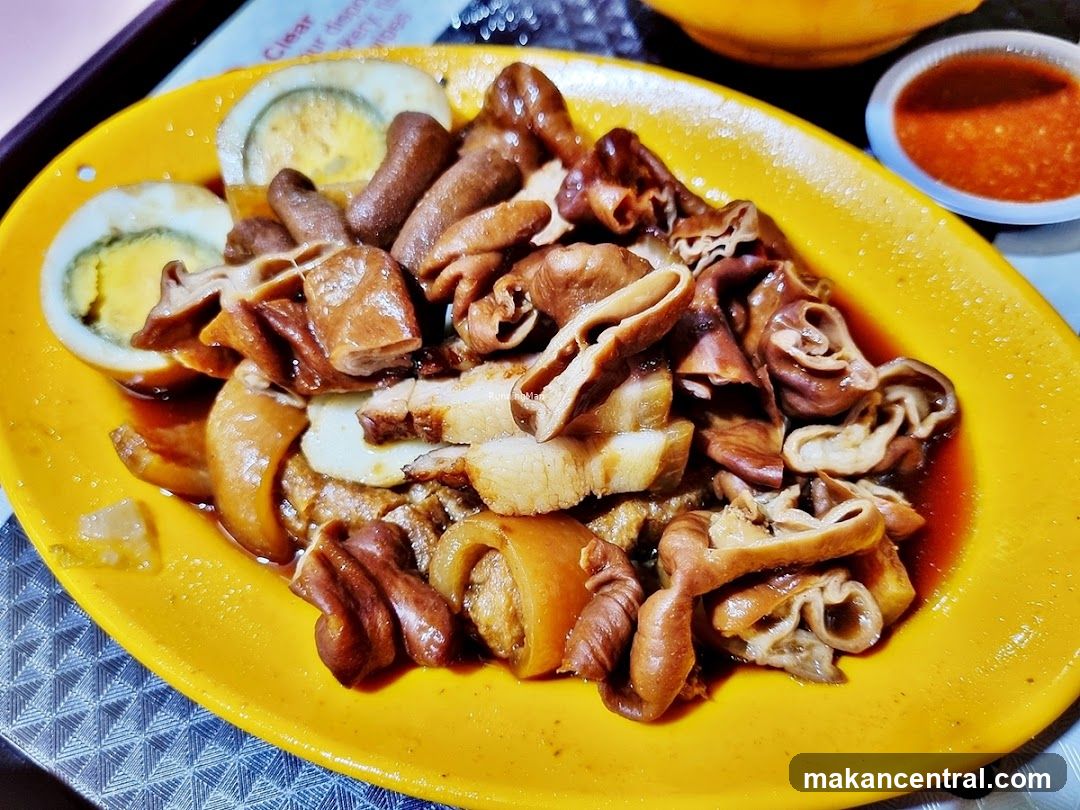 Braised Pork Intestines and Eggs