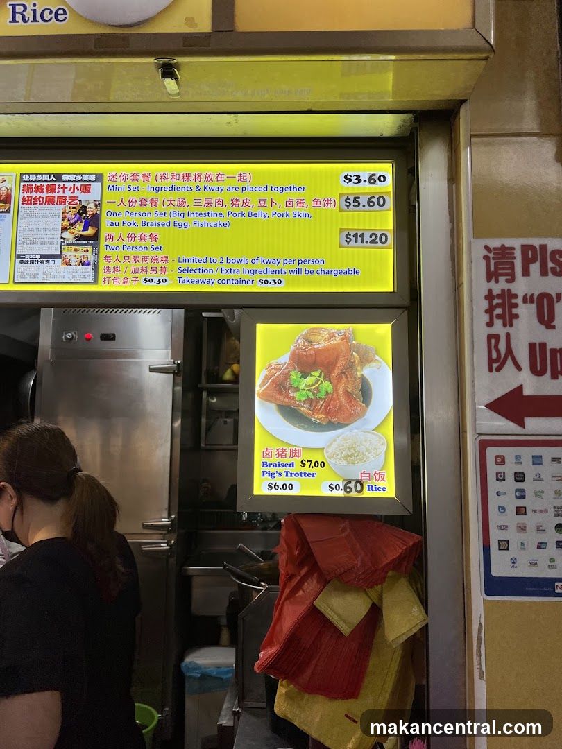 Food Stall Menu