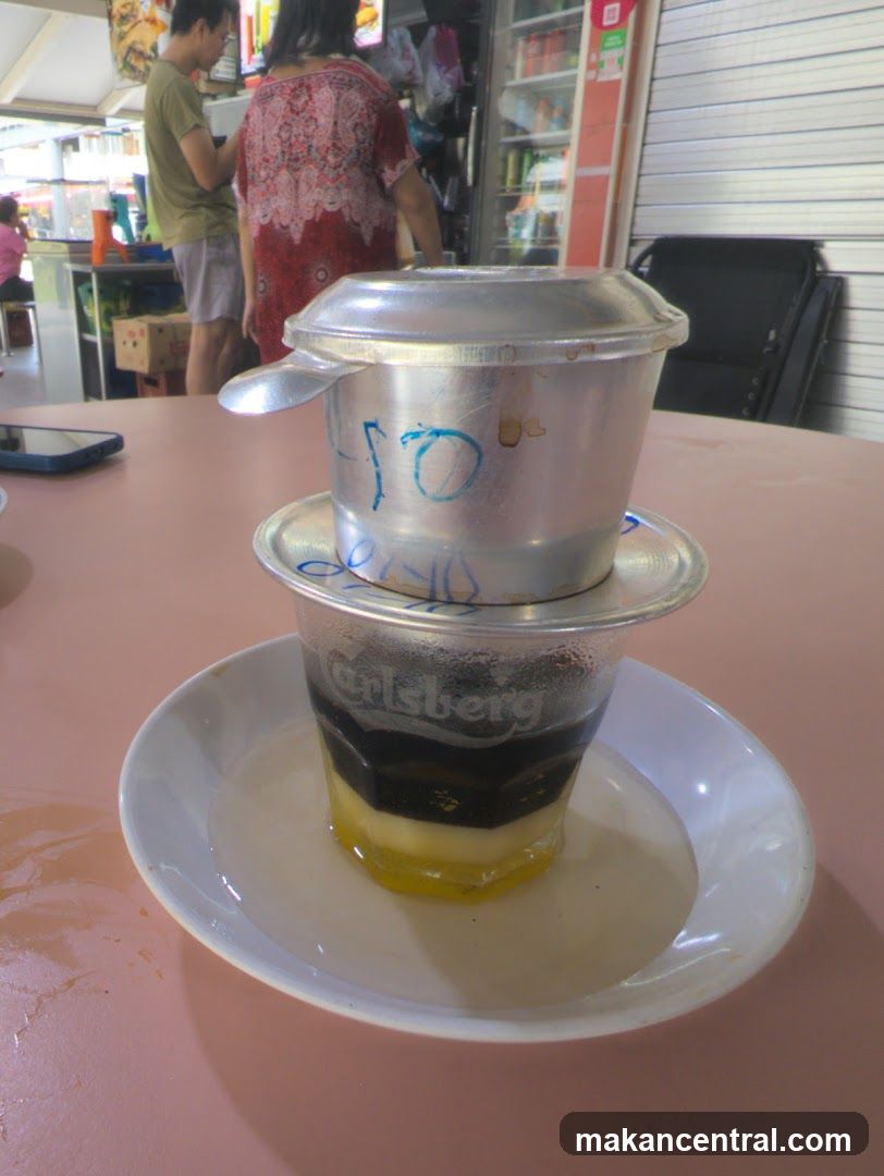 Dessert with Metal Container