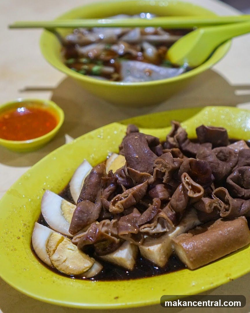 Braised Intestines and Eggs