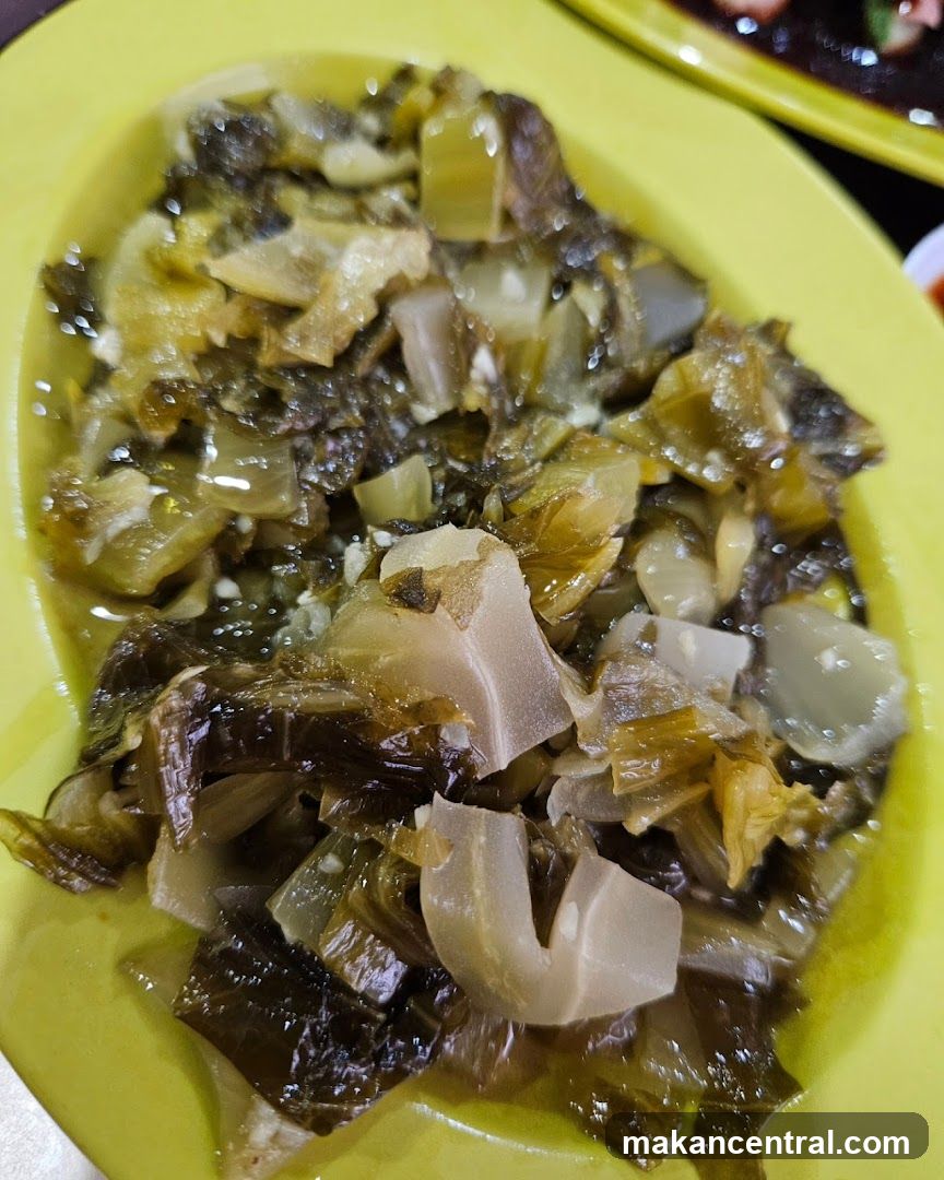 Braised Mustard Greens