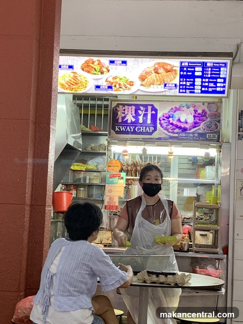 Food Stall with Menu