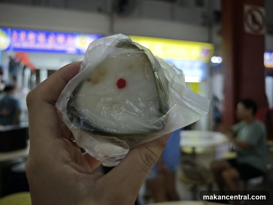 Food item in plastic wrap
