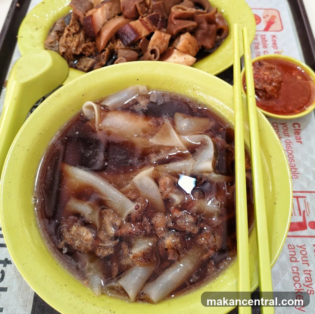 Noodles and Meat Platter