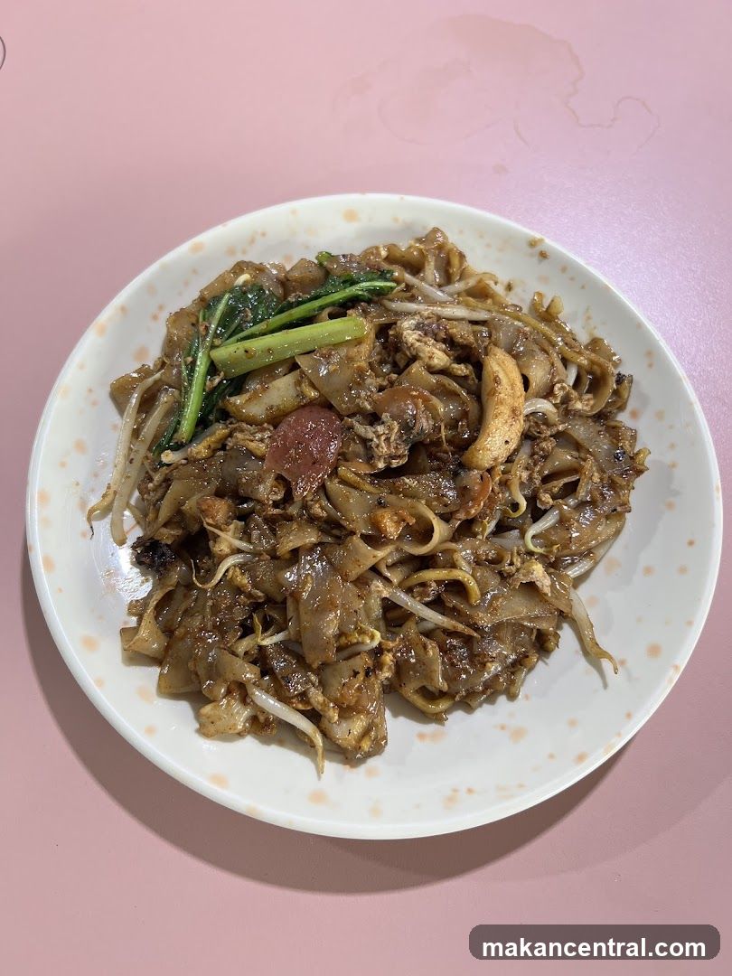 Plate of Char Kway Teow