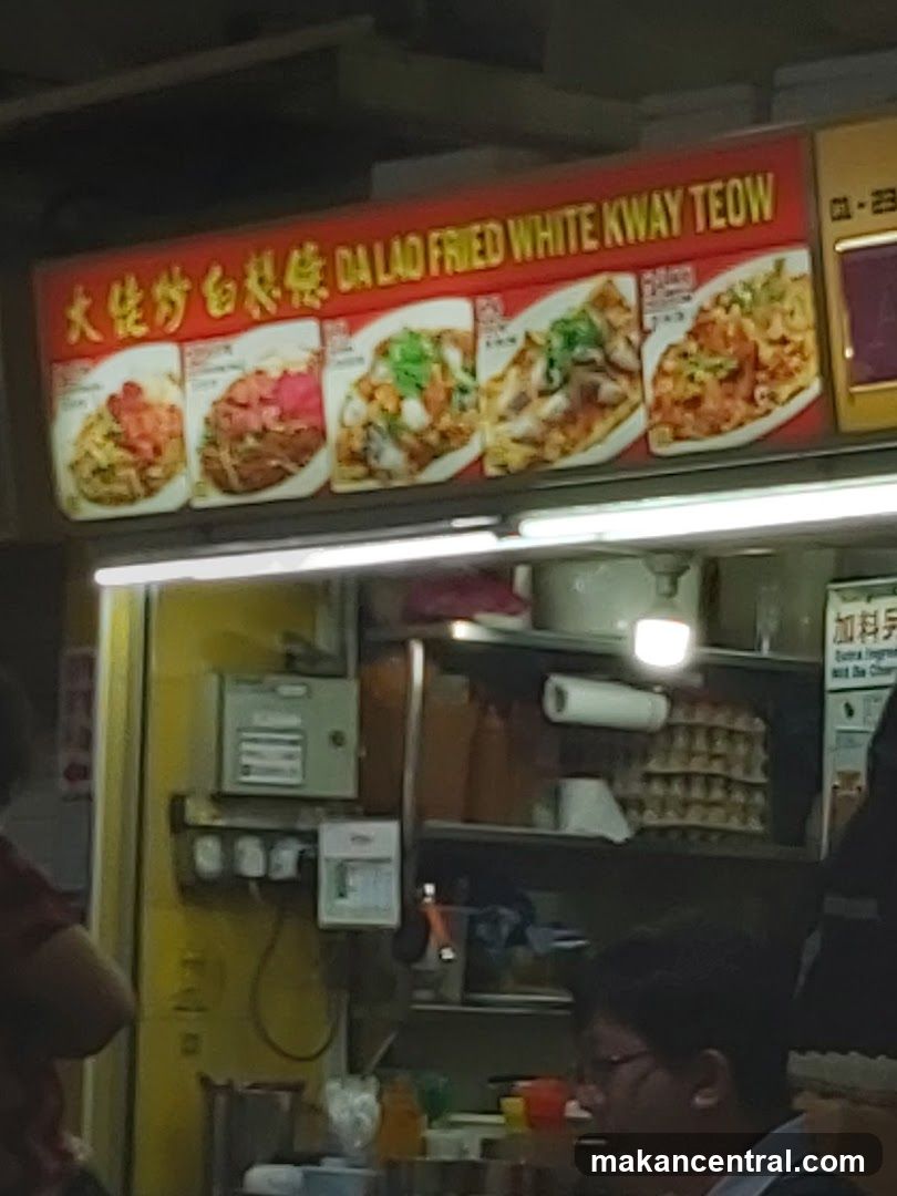 Fried Kway Teow Stall