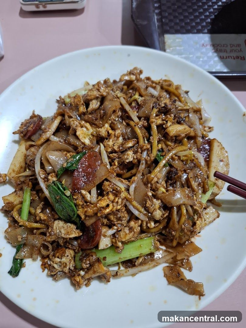 Plate of Char Kway Teow