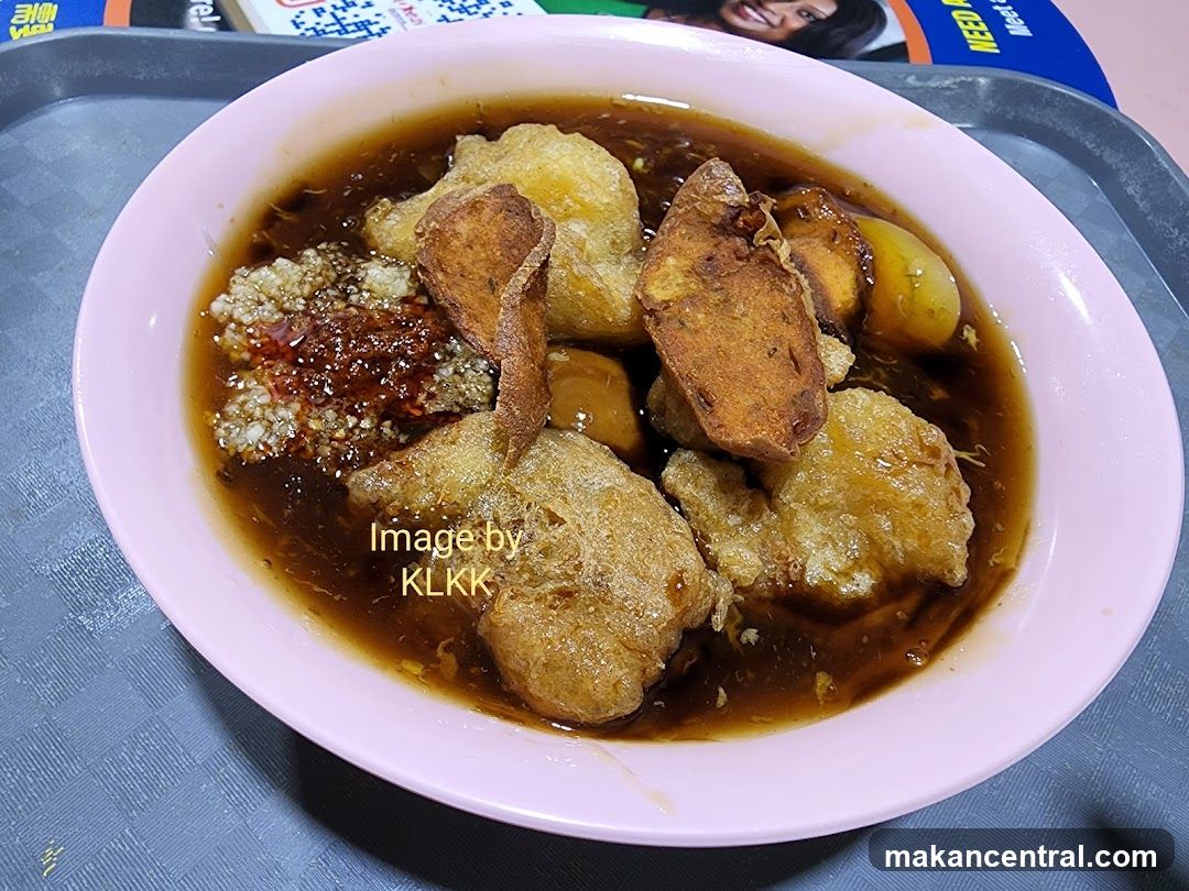Fried Food in Gravy