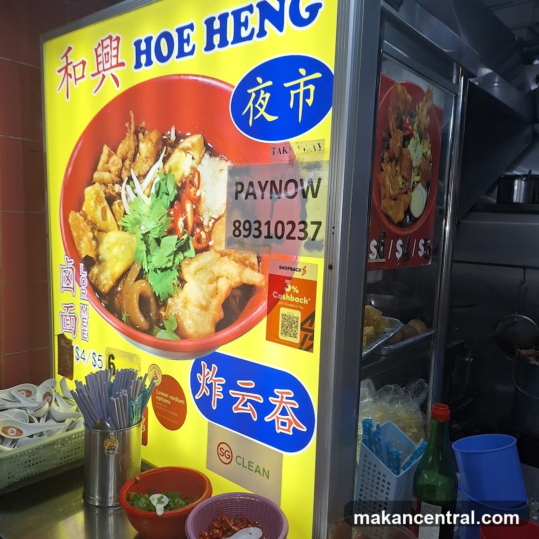 Food Stall Signage
