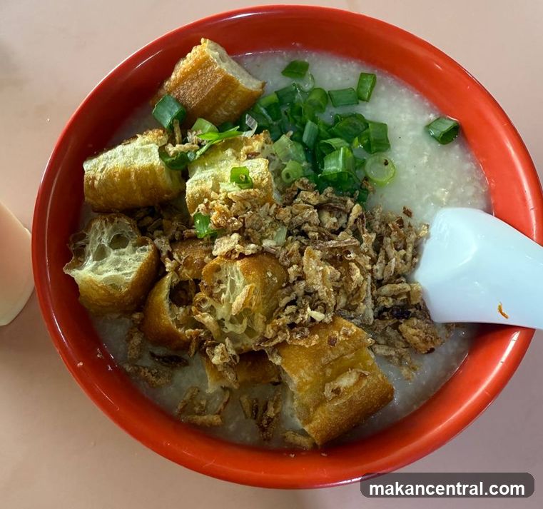 Congee with Fried Dough Sticks