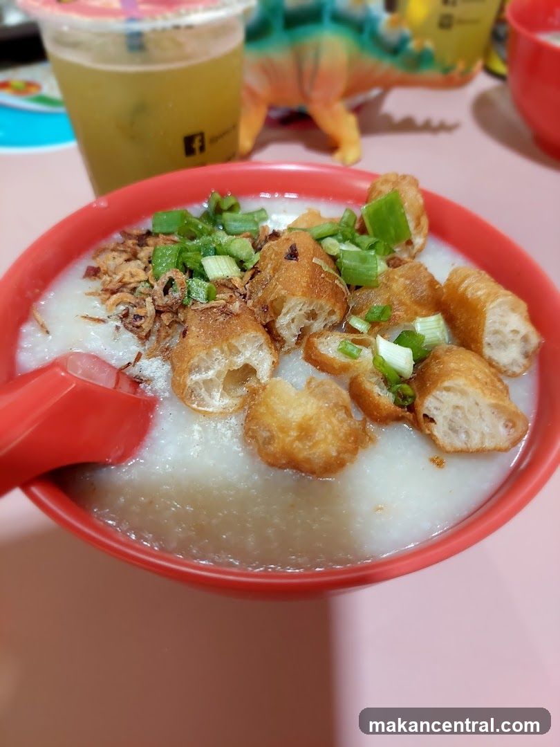 Congee with Fried Dough Sticks
