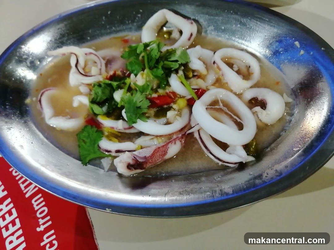 Spicy Squid Salad