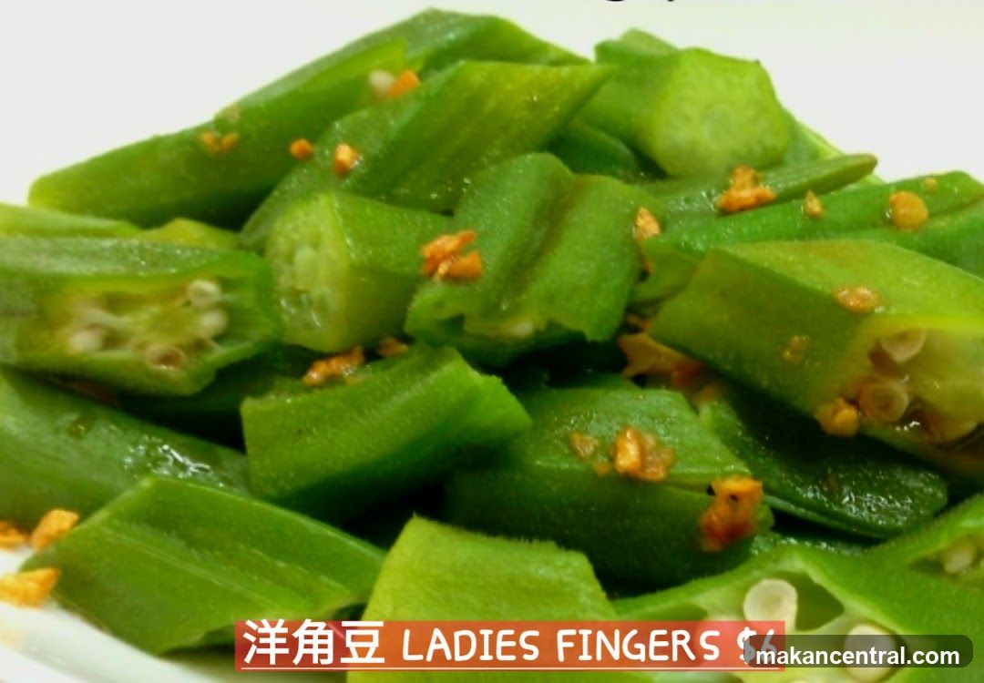 Stir-fried Okra with Garlic