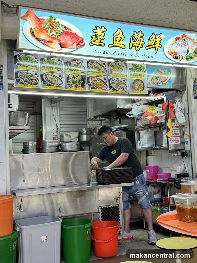 Steamed Fish & Seafood Stall