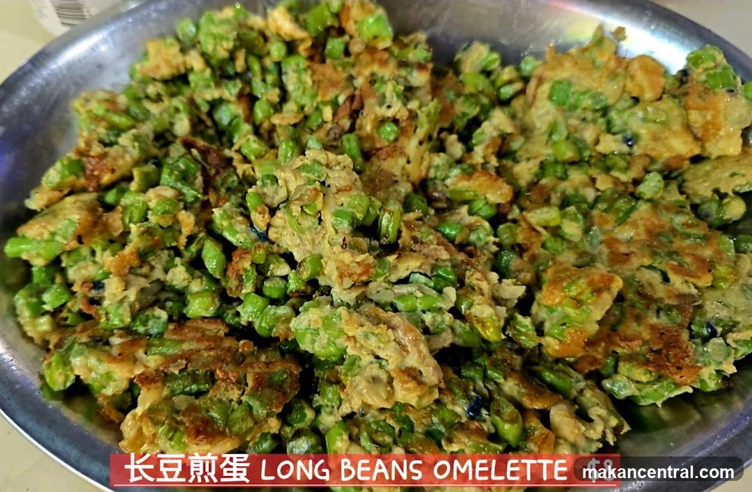 Long Beans Omelette