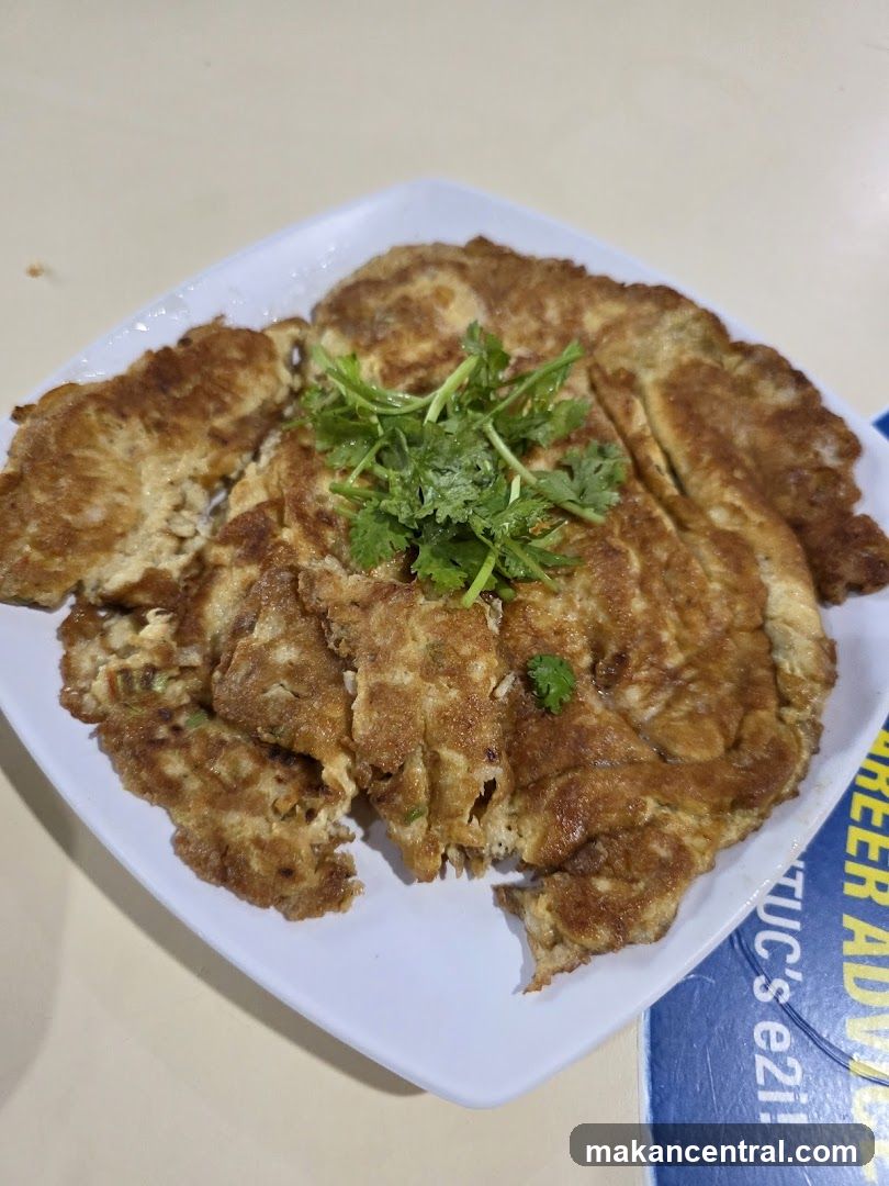 Omelet with Cilantro
