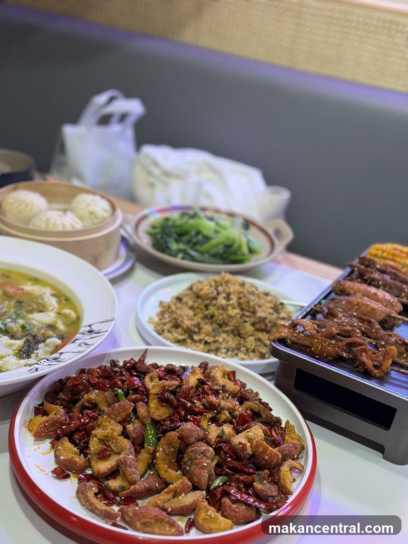 Assortment of Chinese Dishes