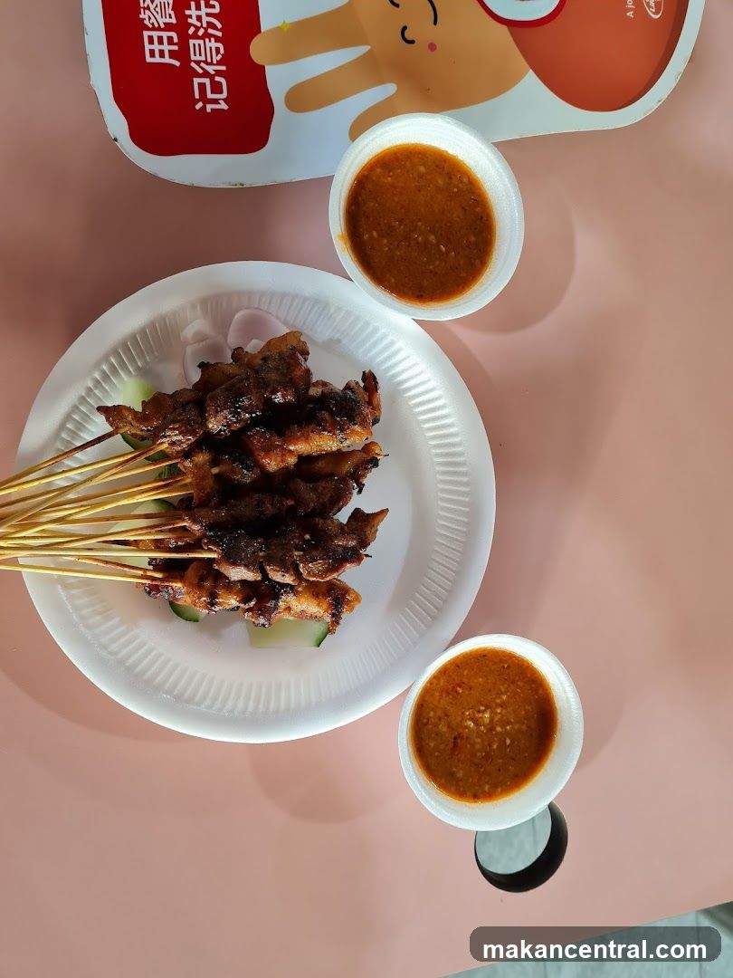 Satay Skewers with Peanut Sauce