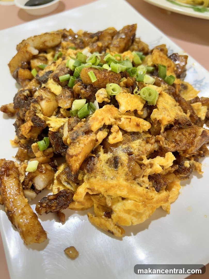 Fried Radish Cake with Egg