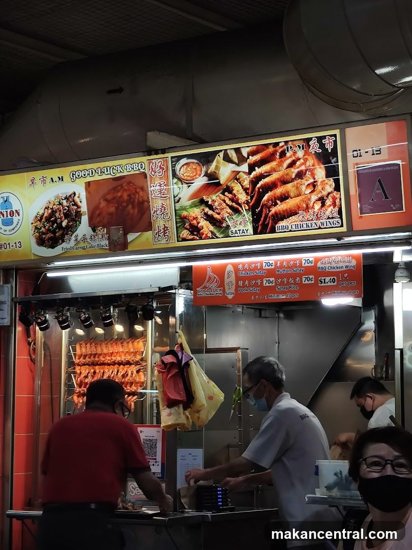 Food Stall with BBQ