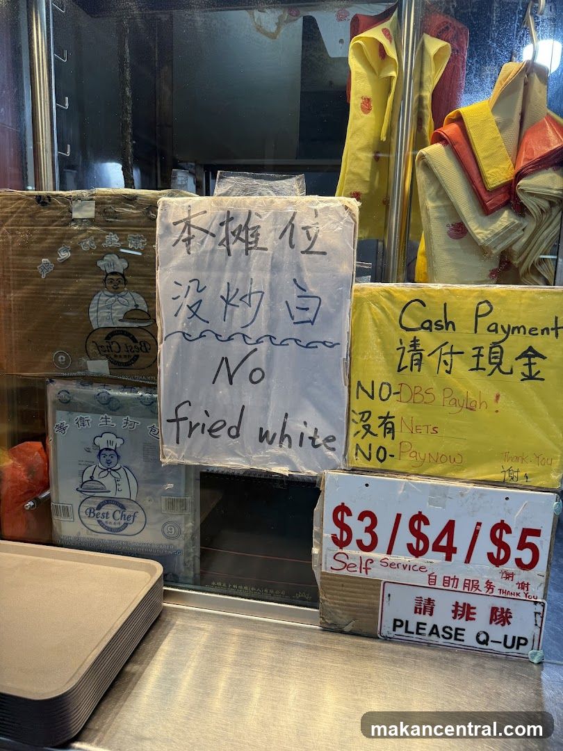 Food Stall Signage