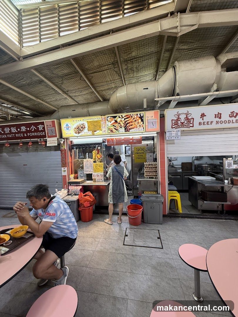 Food Stalls in a Market