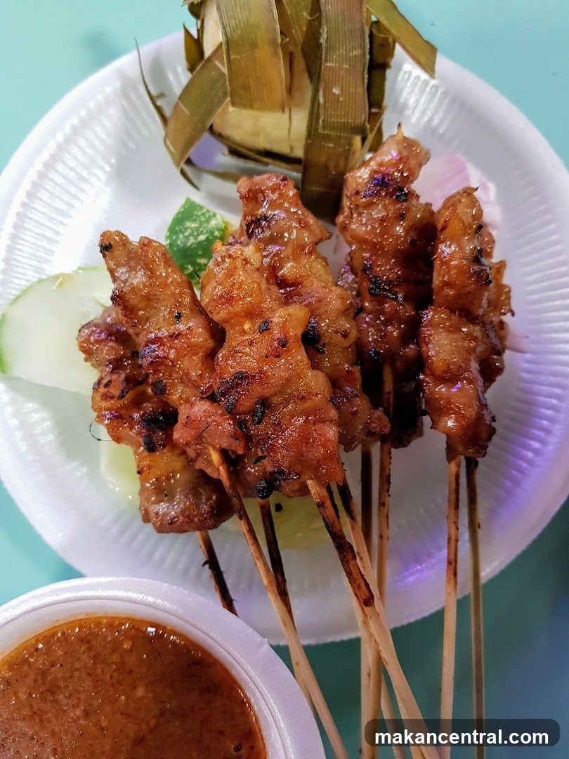 Satay Skewers with Peanut Sauce