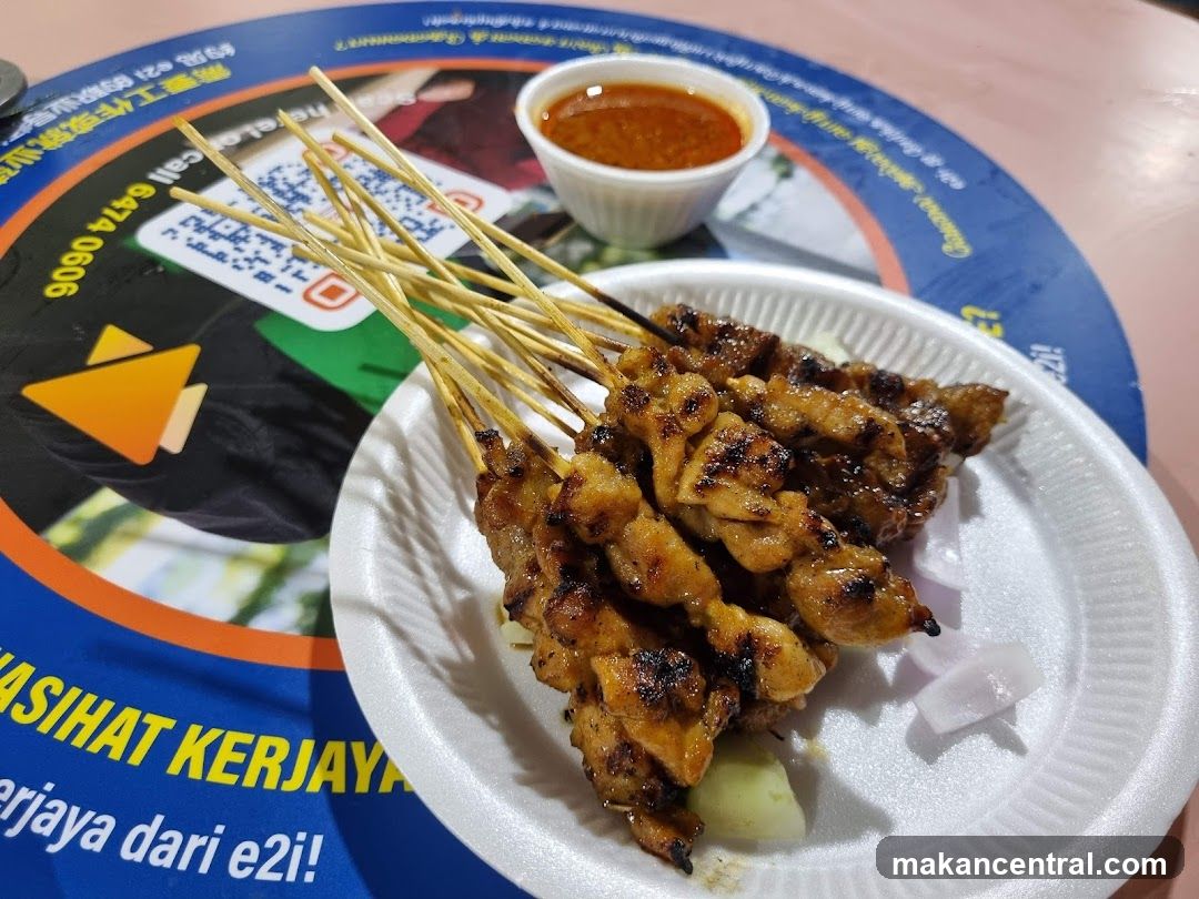 Chicken Satay with Peanut Sauce