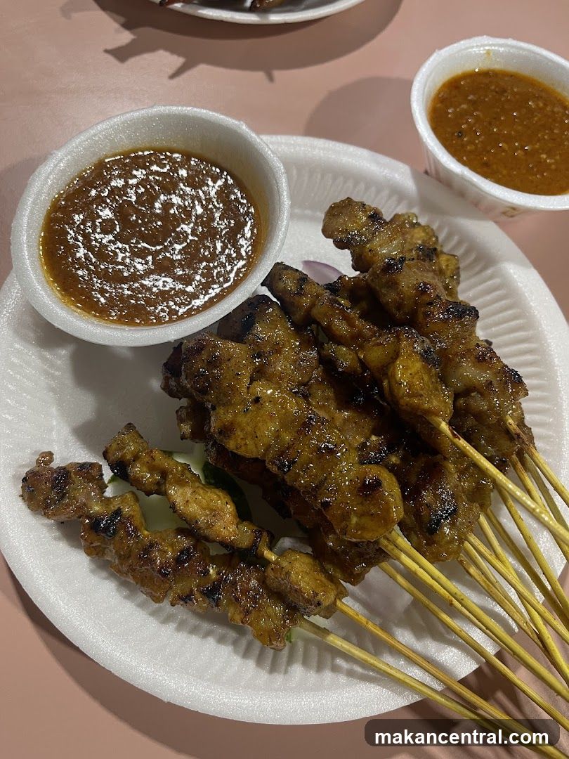 Chicken Satay with Peanut Sauce