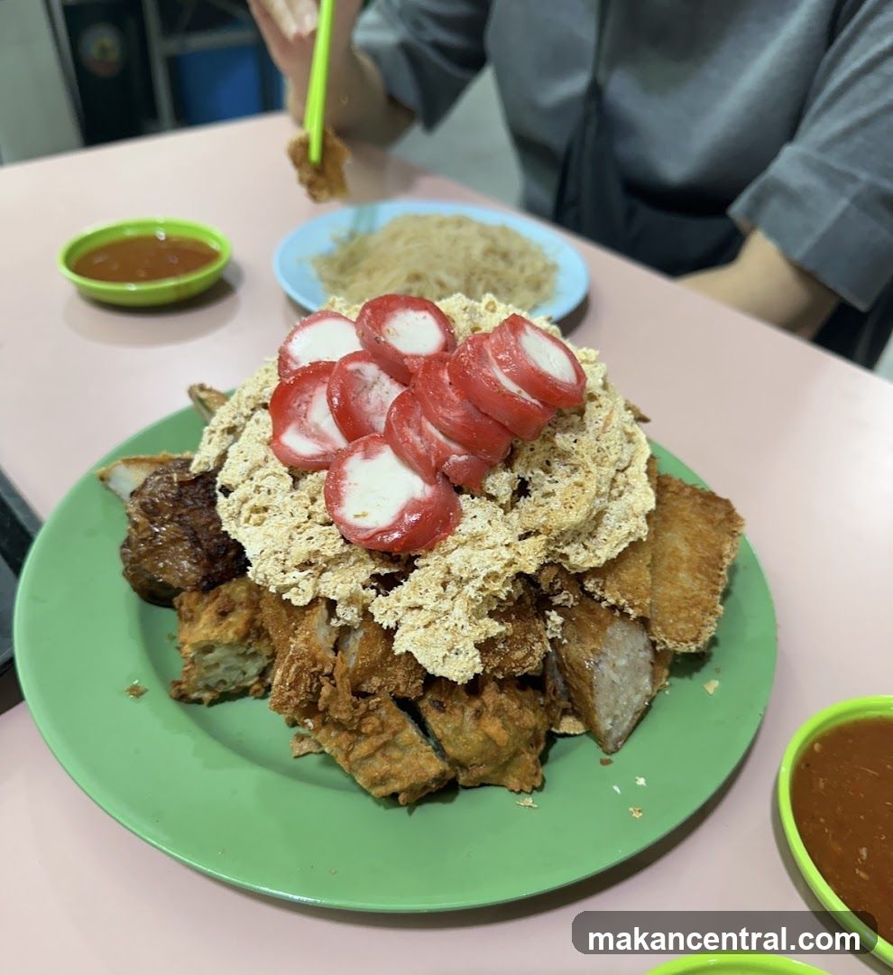 Fried Food Platter with Dipping Sauce