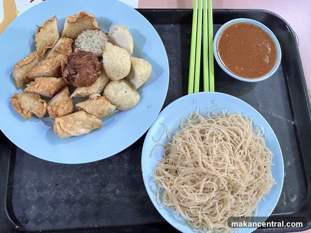 Fried Fish Cakes and Noodles