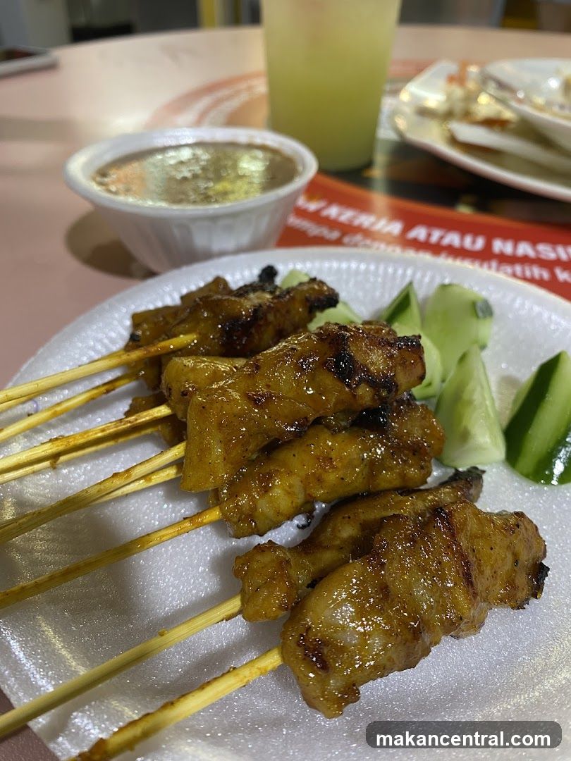 Chicken Satay with Peanut Sauce