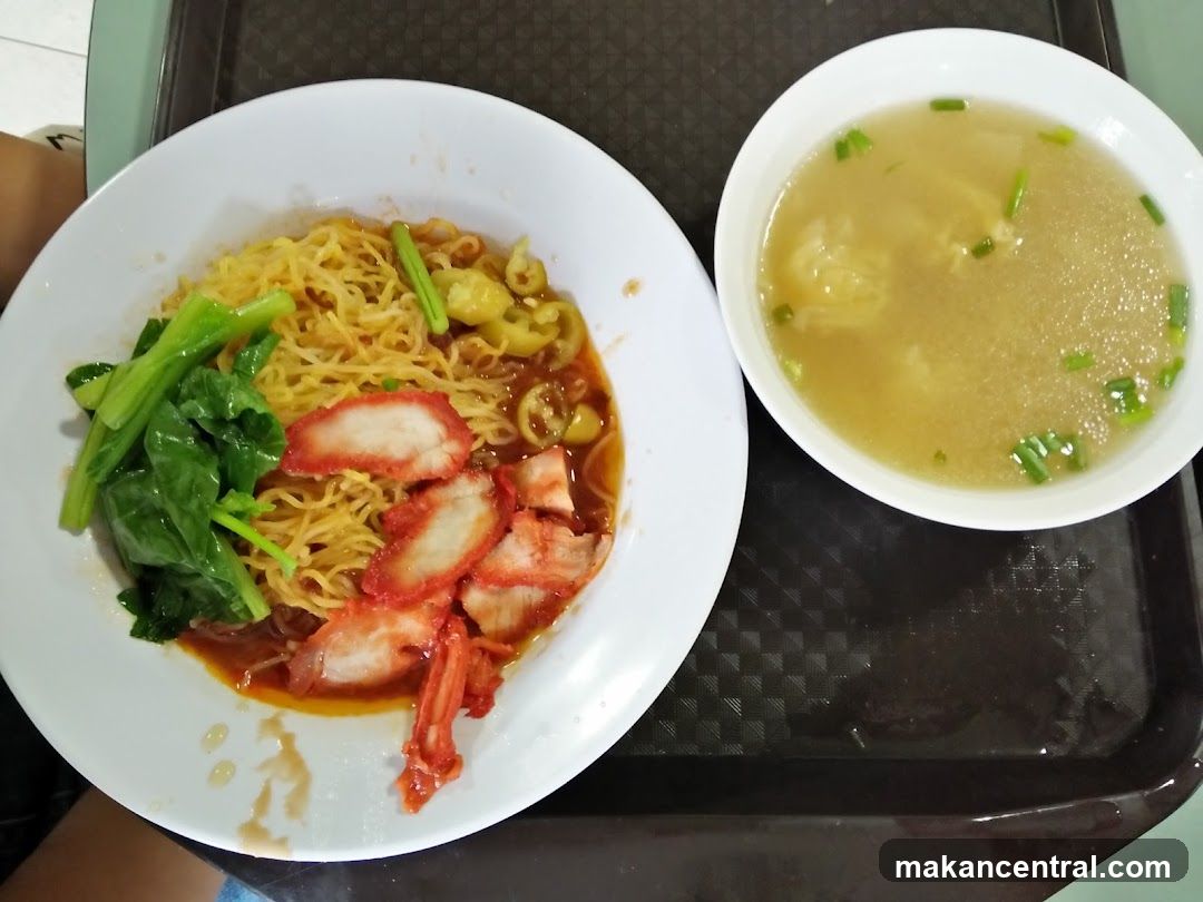 Noodles with Char Siu and Soup
