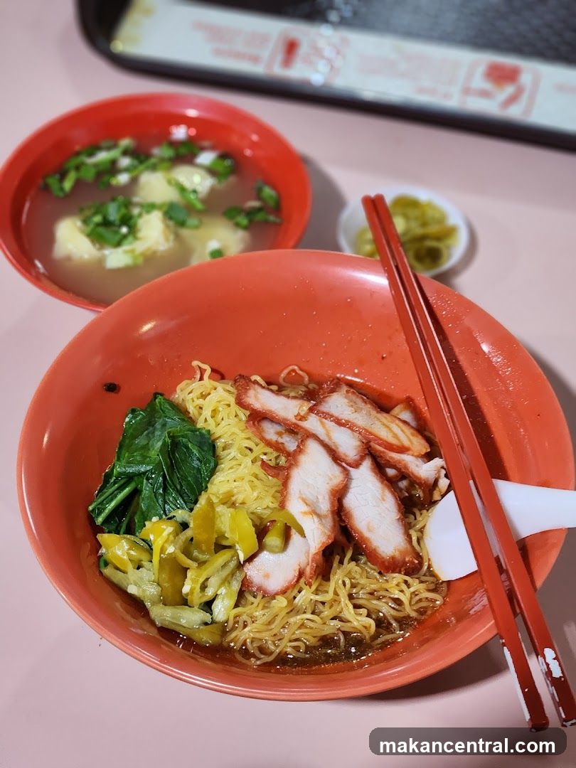 Noodles with Char Siu and Soup