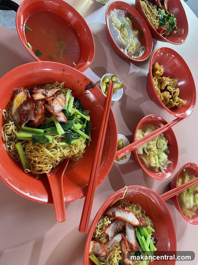 Noodles and Wontons