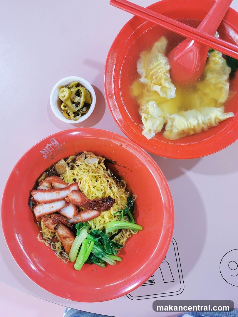 Noodles and Wontons