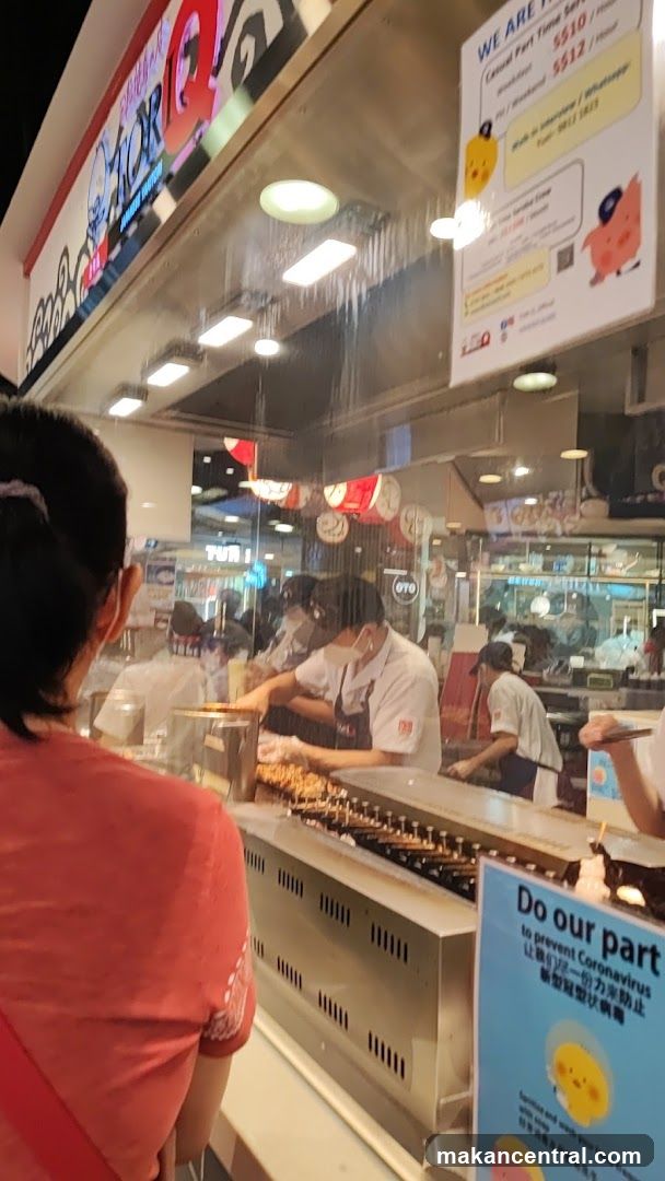 Food Stall with Staff